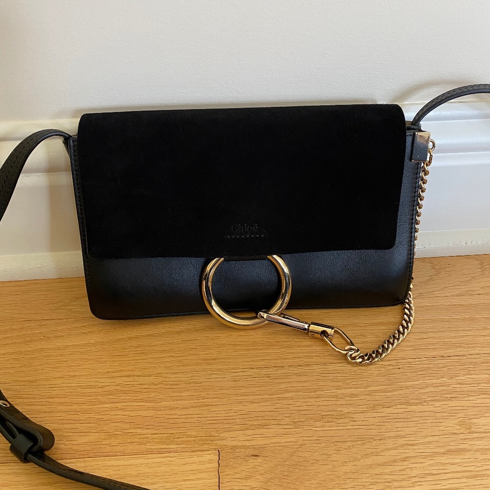 Chloe Small Faye Bag - Black